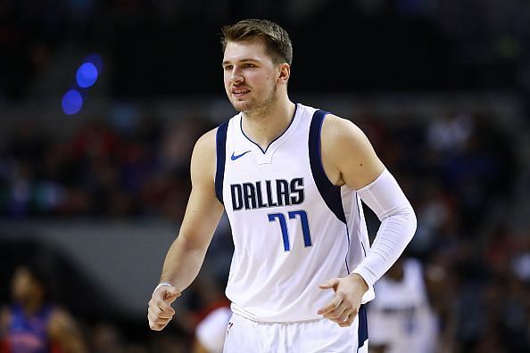 NBA: Luka Doncic says thigh injury 'better' as season approaches