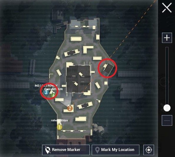 Shacks in TDM Warehouse