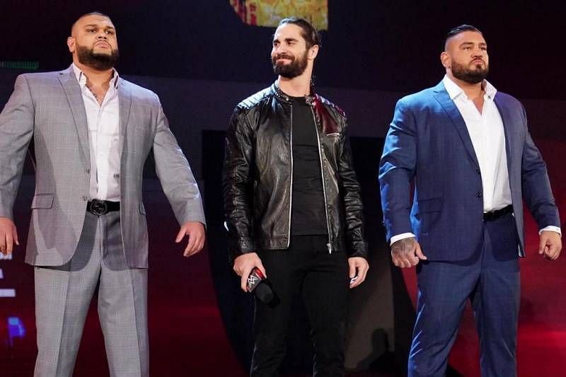 Seth Rollins joined forces with the Authors of Pain.