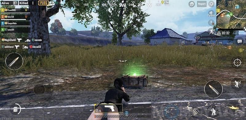 Prone position in PUBG Mobile (Source: MobiGyaan)