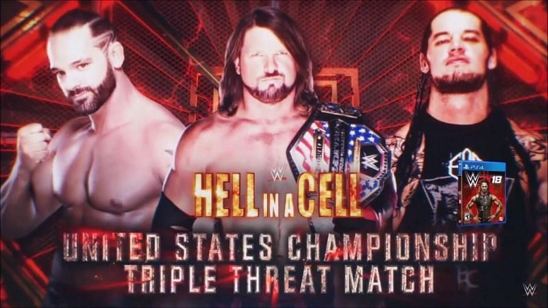 During 2017 Hell in a Cell, WWE added Tye Dillinger last minute to the bout between AJ Styles and Baron Corbin to eat the pin.