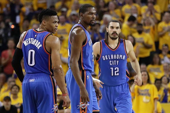 The 2015-16 Oklahoma City Thunder came within a game of the 2016 NBA Finals
