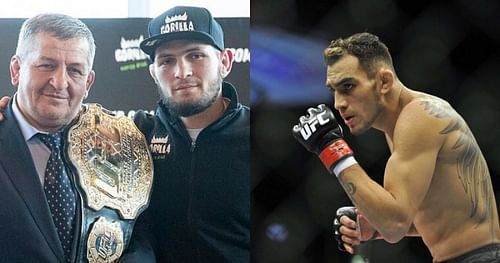 Khabib's father has a plan for Tony Ferguson.