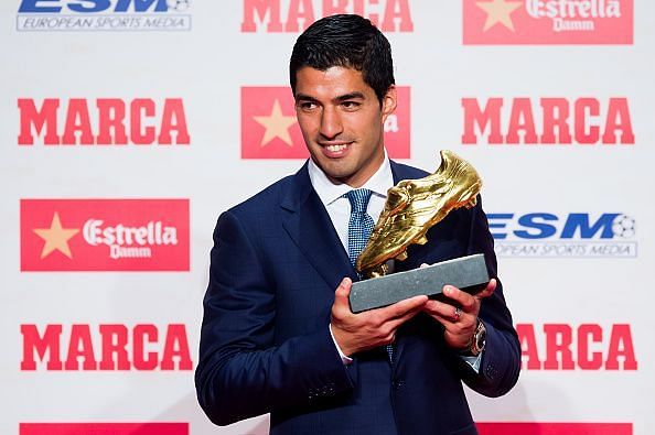 Luis Suarez Awarded Golden Boot