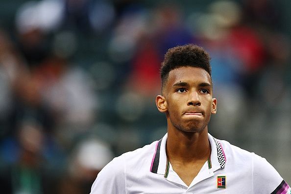 Canadian teenager Felix Auger Aliassime is a promising prospect