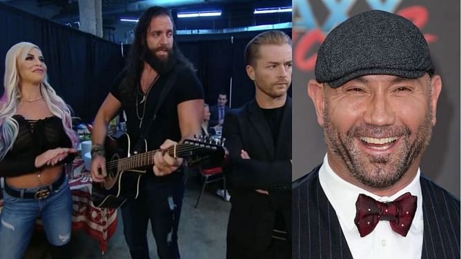 Batista reacts to Drake Maverick backstage segment on SmackDown Live