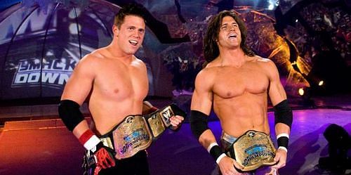 John Morrison won the Tag Titles and a Slammy award for Tag Team of the Year with The Miz and also feuded with him