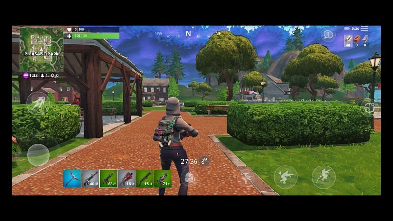 Fortnite brings the same level of excitement to mobile as well