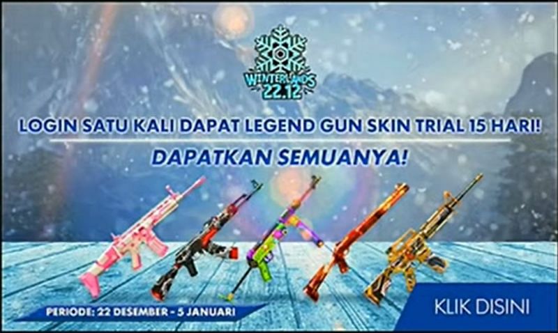 The event is exclusive to Indonesian server