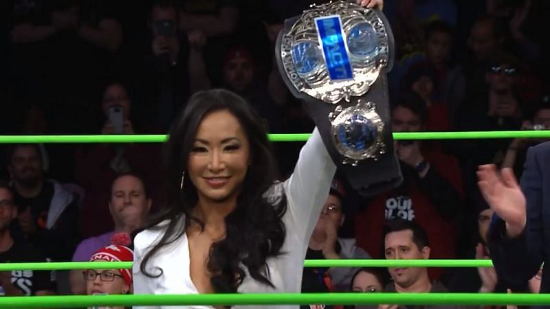 Kim went on the win a number of Championships in Impact