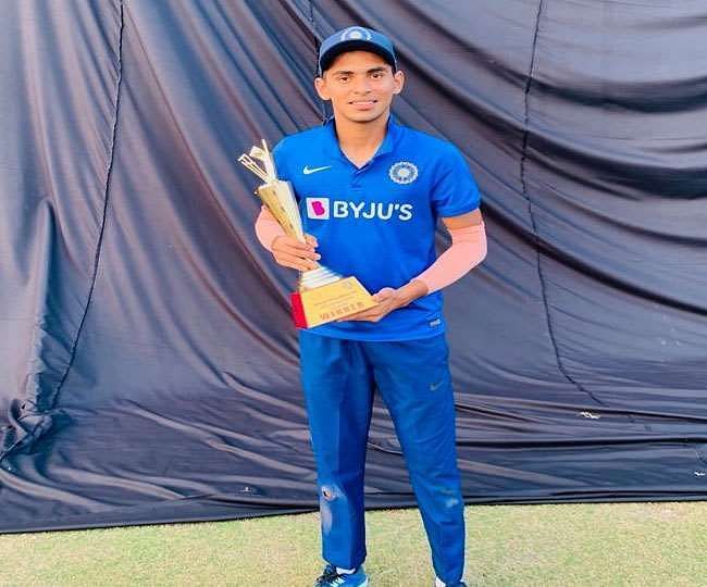 Kartik Tyagi will be part of the Indian squad at the 2020 U-19 Cricket World Cup
