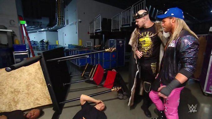 Baron Corbin and Dolph Ziggler found their security team down!