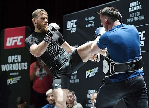 UFC 229 Khabib v McGregor: Open Workouts