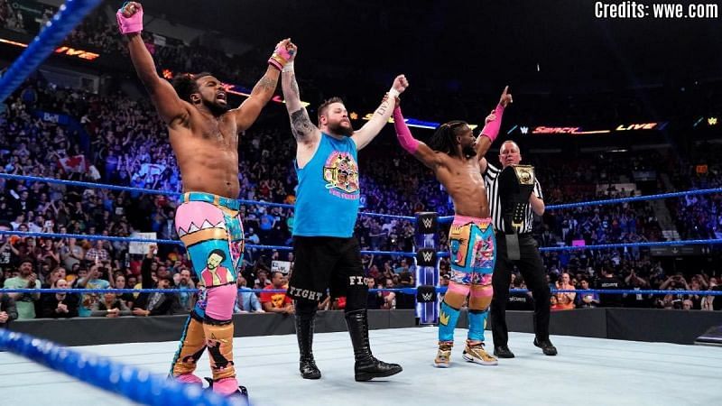 Kevin Owens as a part of The New Day