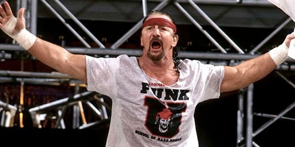 Terry Funk would bleed his way to the ECW title at the age of 52