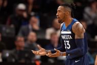 Robert Covington is currently averaging 12.5 points, 5.3 rebounds, and 1.1 assists on 44.7% shooting as Minnesota's defensive specialist and spacer