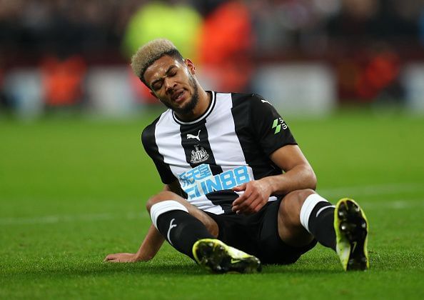 Joelinton has only one Premier League goal for Newcastle so far