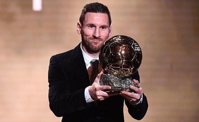 Lionel Messi became the first player in the history of the game to win 6 Ballon d&#039;Or awards