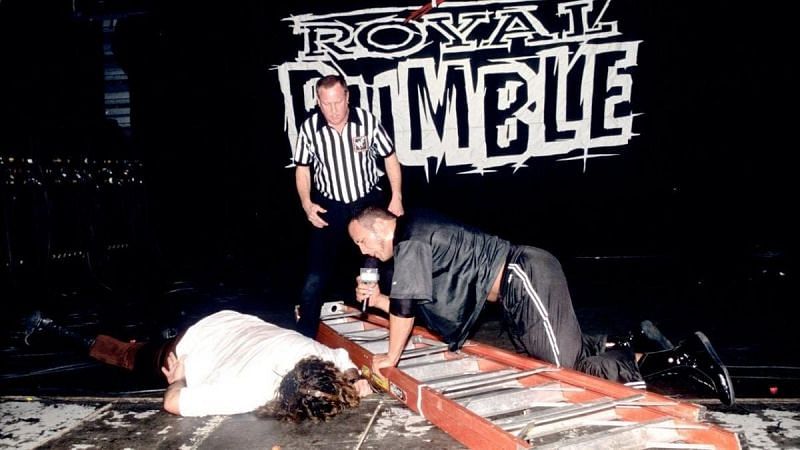 The Rock dishes out a beating in 1999