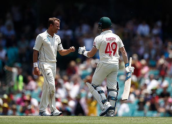 Neil Wagner caused problems for &lt;a href=&#039;https://www.sportskeeda.com/player/steve-smith&#039; target=&#039;_blank&#039; rel=&#039;noopener noreferrer&#039;&gt;Steve Smith&lt;/a&gt; through short-pitch bowling