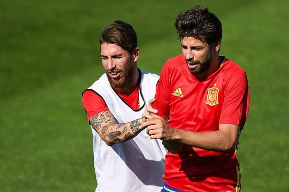 Sergio Ramos and Gerard Pique are widely regarded as two of the best centre-halves of the decade
