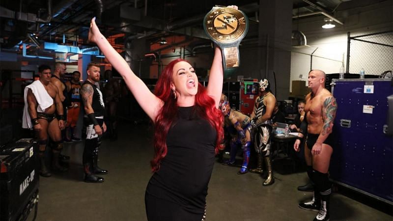Maria Kanellis is the first-ever pregnant champion, much to the chagrin of those superstars chasing the title.