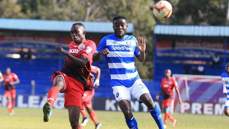 AFC Leopards red-hot striker John Makwatta