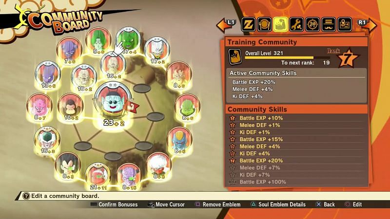 Dragon Ball Z: Kakarot Community Board Guide