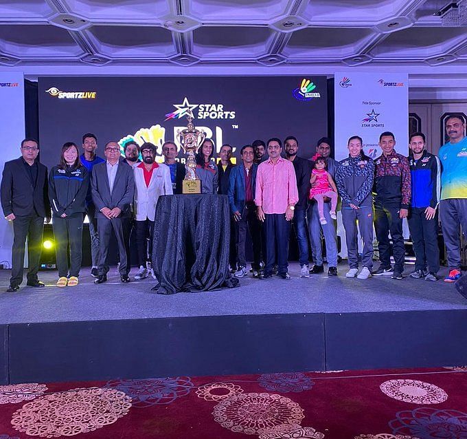 Premier Badminton League 2020 trophy unveiling