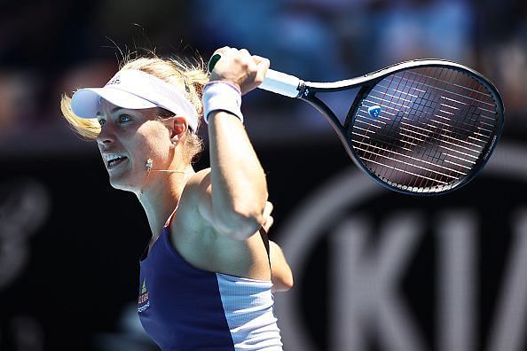 Angelique Kerber is only former champion remaining in the draw