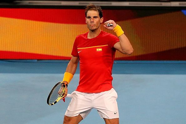 Rafael Nadal is in fine form