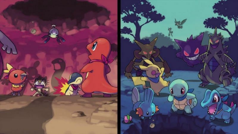 Image result for pokemon mystery dungeon red and blue rescue team