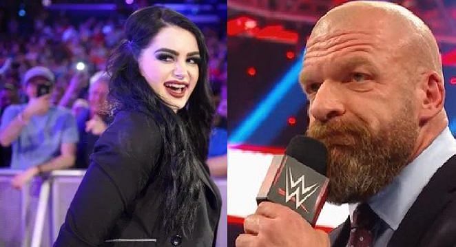 Paige and Triple H