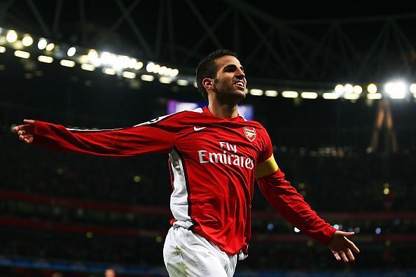 Cesc Fabregas became one of Arsenal&#039;s best midfielders after joining their academy from Barcelona