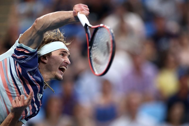 Zverev has been serving very well in the tournament