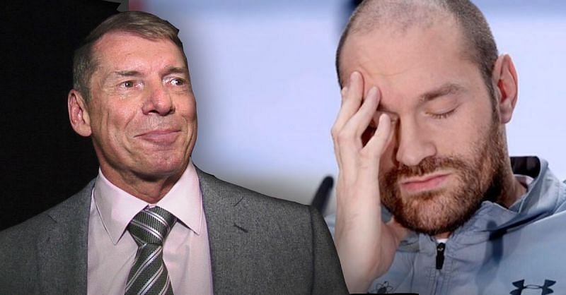 Vince McMahon and Tyson Fury