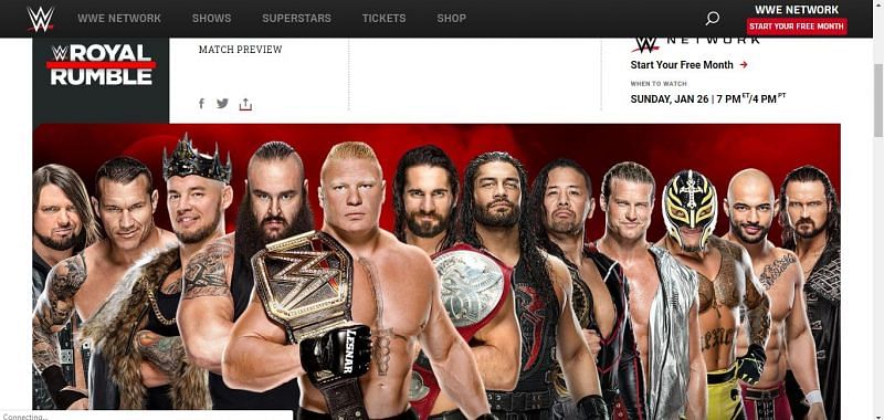 WWE cropped Erik out of the image