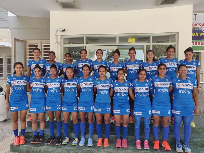 Indian Women&#039;s Hockey team