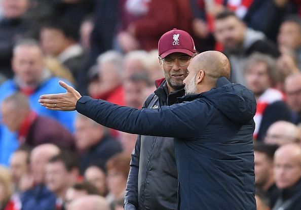 Klopp and Manchester City boss Pep Guardiola have a rivalry built on mutual respect