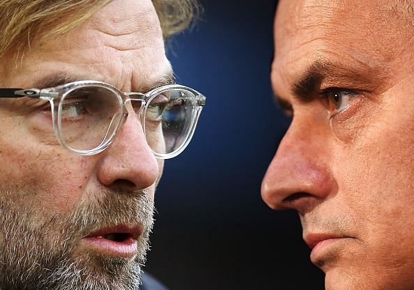 Liverpool&#039;s Jurgen Klopp will face Tottenham&#039;s Jose Mourinho for the first time this weekend