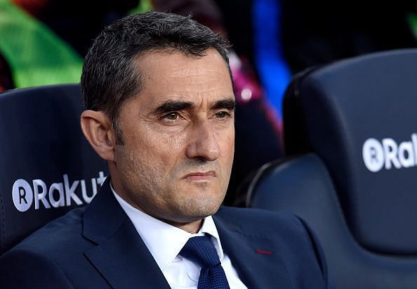 Unlike Setien, the fired Ernesto Valverde had won plenty of trophies as a manager prior to arriving at the Nou Camp