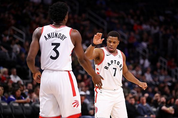 The Raptors have climbed to third in the Eastern Conference standings