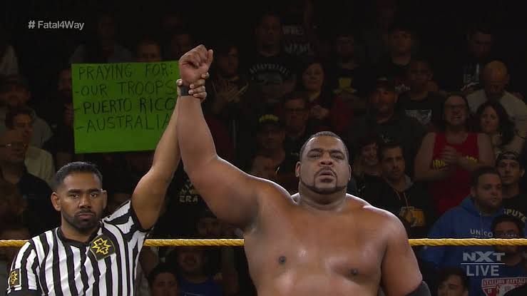 Keith Lee became the No. 1 contender for the NXT North American title