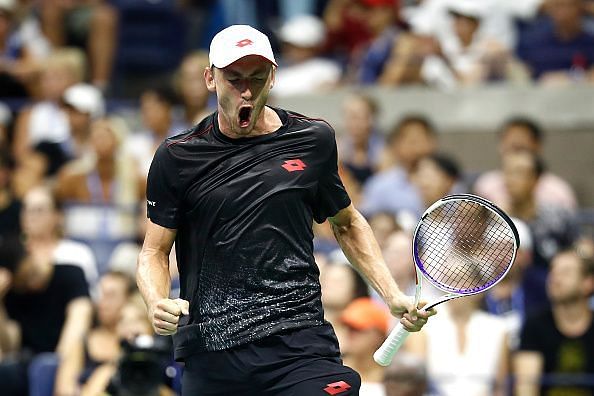 John Millman upset Federer in the 4th round at US Open in 2018