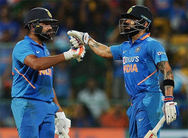 The two batting maestros produced a stellar performance to help India chase down the target