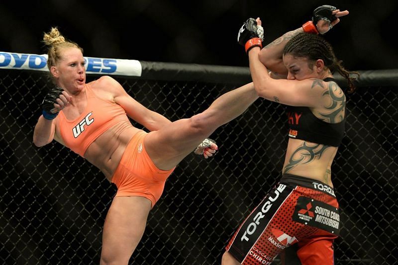 Holly Holm first clashed with Raquel Pennington in 2015