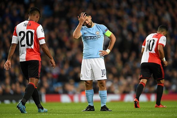 The Champions League trophy still haunts Sergio Aguero&#039;s illustrious career