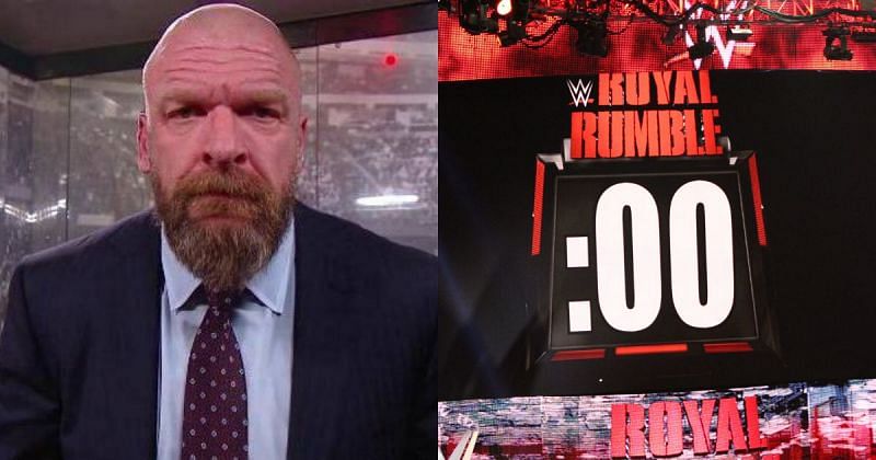 Triple H / Royal Rumble countdown.
