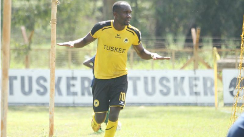 Tusker striker Timothy Otieno