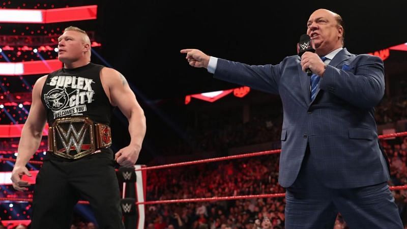 Brock Lesnar on RAW